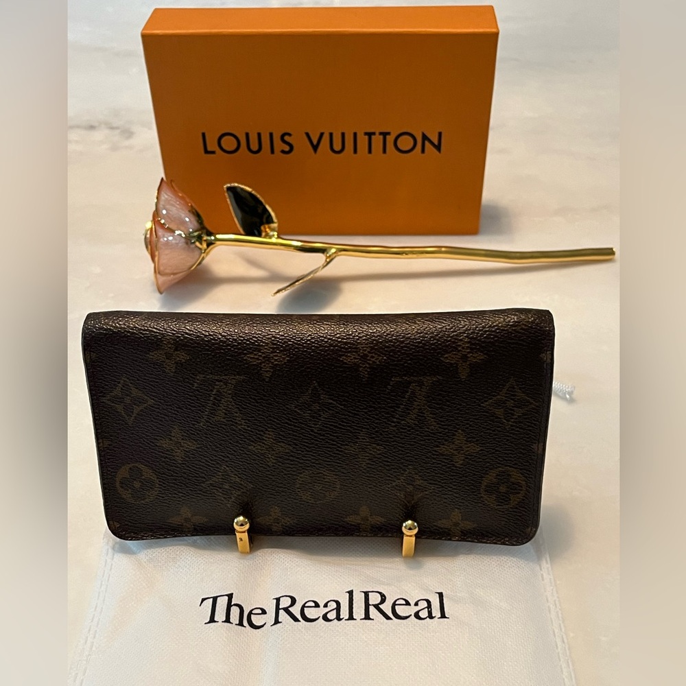 Louis Vuitton Porte Monnaie zippy Wallet Authentic